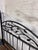 Queen Size Simply Santa Fe Bespoke Wrought Iron Botanical Canopy Bed Frame For Sale In San Francisco - Image 6 of 12