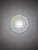 Vintage Geometric Pressed Glass Flush Mount Ceiling Light, 1970s For Sale - Image 4 of 9