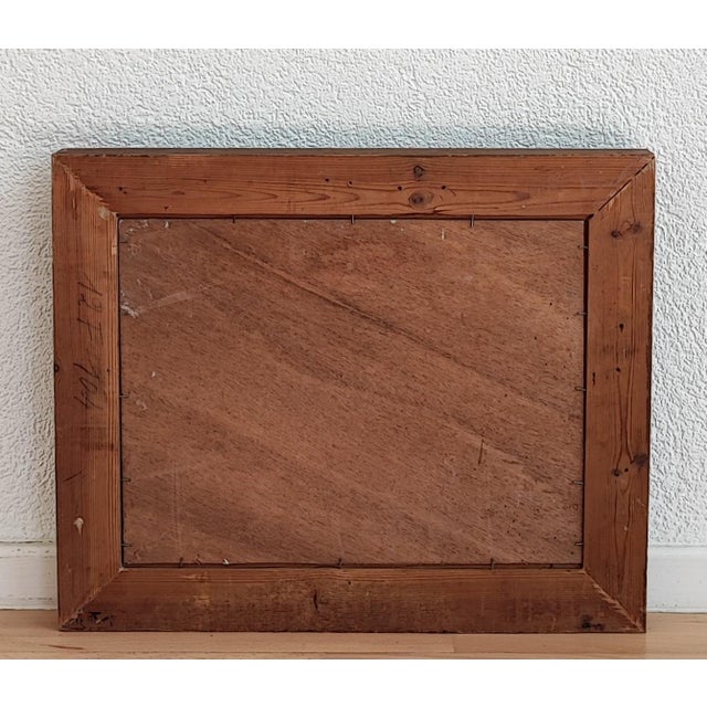 Lucien Jaggi, Port fluvial et péniches, 1928, Oil on Canvas, Framed For Sale - Image 9 of 10