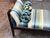 Blue Bespoke Coastal Stripe Bench For Sale - Image 8 of 12