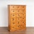 Brown Antique Pine Apothecary Cabinet Chest of 18 Drawers, Denmark, Circa 1880 For Sale - Image 8 of 8