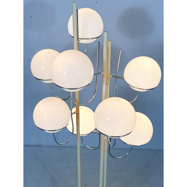 Metal Mid-Century Floor Lamp by Gino Sarfatti, Italy, 1960s, 1970s For Sale - Image 7 of 18