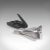 Circa 1960 Jet Plane English Alloy Desk Ornament For Sale - Image 4 of 13