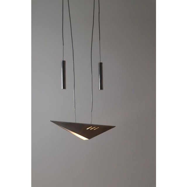 Counterweight Pendant in Aluminium, 1980s For Sale - Image 4 of 18