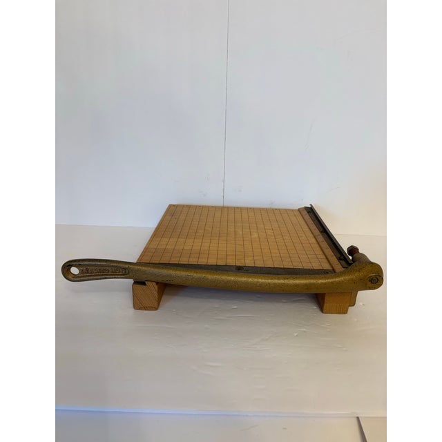 Vintage Ingento Paper Cutter For Sale In Boise - Image 6 of 6
