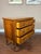 Antique French Commode Chest of Drawers Louis XVI Walnut Brass C1940 For Sale - Image 16 of 18