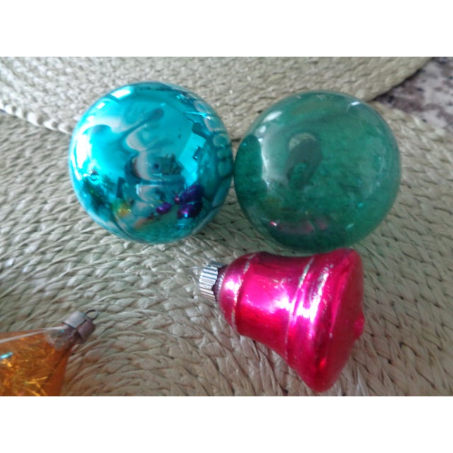 Set of 8 Christmas Orbs With a Tree Topper For Sale In Tampa - Image 6 of 6