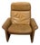 Mid-Century Cognac Leather Model DS-50 Lounge Chair from De Sede, Switzerland, 1970s For Sale