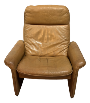 Mid-Century Cognac Leather Model DS-50 Lounge Chair from De Sede, Switzerland, 1970s