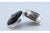 Silver Circular Silver Pill Box with Onyx Application For Sale - Image 8 of 11
