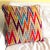 Kravet Couture Ikat Flame/Chevron Carved Velvet 22" Pillows For Sale - Image 10 of 15