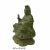This is a nicely carved Chinese Guan Yin Tara Bodhisattva AvalokitesvaraStatue figure with a decorative motif and green...