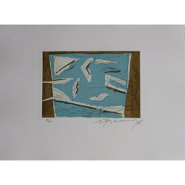 Alberto Rafols-Casamada, Estiu 1, 1988, Original Etching For Sale