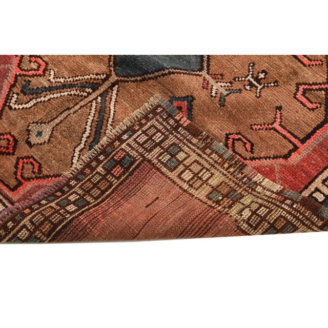 Mid 20th Century Mid 20th Century Vintage Decorative Turkish Kars Rug For Sale - Image 5 of 7