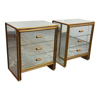 Julian Chichester Temple Nightstands, Pair For Sale