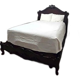 Pristine Henredon Queen 8 Piece Set French Provincial Bedroom Suite For Sale