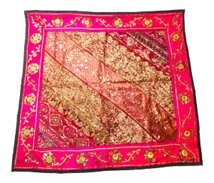 Vintage Intricate Hand Made Indian Textile Art