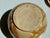 Studio Ceramic Lidded Box with Shino-Inspired Flowing Glaze in Honey, Cream and Iron Red, Germany, 1970s For Sale - Image 11 of 16