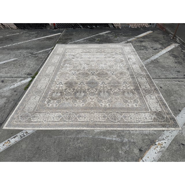 7ft 10in X 10ft 6in Loloi Rugs Century Collection Area Rug, Sand For Sale - Image 9 of 12
