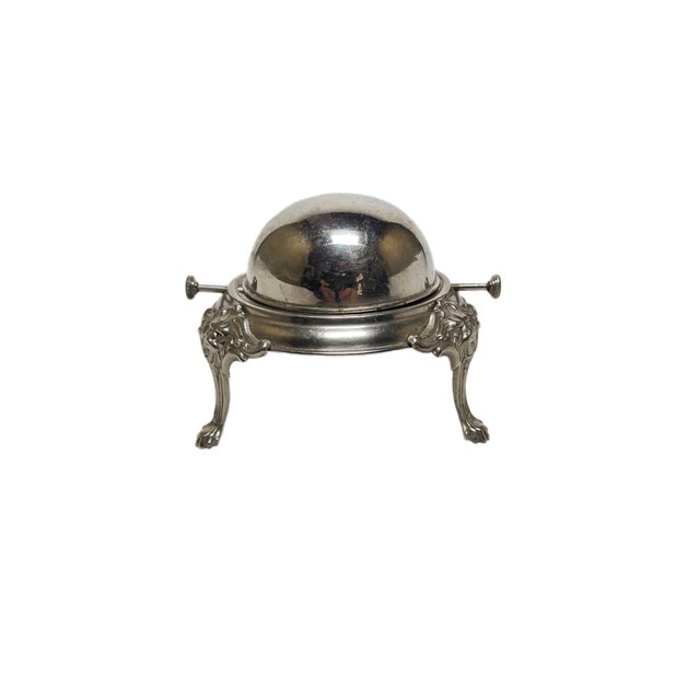 Art Deco Brass Caviar Bowl, Sweden, 1950s For Sale - Image 6 of 11