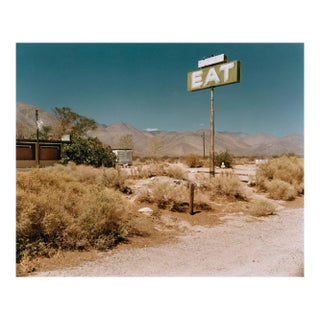 Sign by Empty Footpath, Michael Ormerod, 1989 For Sale
