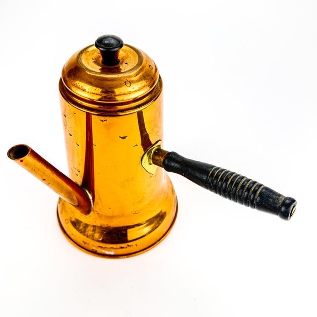 Vintage Copper Turkish Coffee Pot For Sale - Image 4 of 10