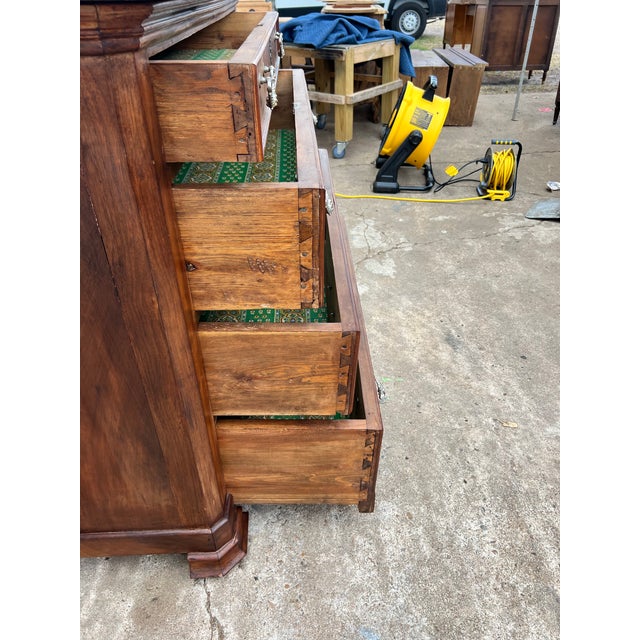 French 19th Century Louis Philippe Walnut Chest of Drawers For Sale - Image 12 of 12