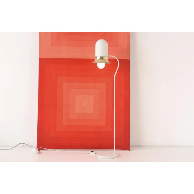 Floor lamp designer: unknown year: around 1975 manufacturer: unknown country: switzerland measurements: h 141 cm w 36cm d...