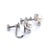 Traditional Mikimoto Estate Akoya Pearl Clip on Earrings Sterling Silver 3.53 Grams, A Pair For Sale - Image 3 of 14