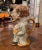 Beige Early 20th Century French Onnaing Barbotine Camille Pelletan Pitcher For Sale - Image 8 of 13
