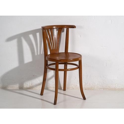 1920s Vintage Viennese Style Side Chairs, 1920, Set of 2 For Sale - Image 5 of 7