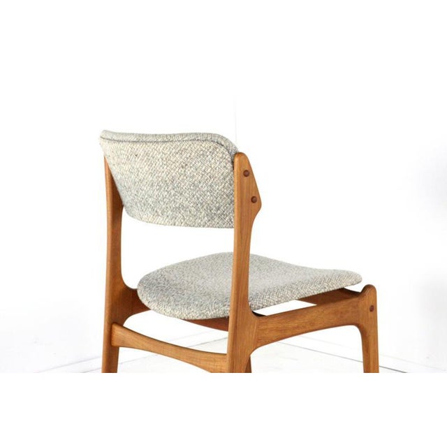 1960s Model 49 Chairs by Erik Buch for O.D. Møbler, 1960s, Set of 4 For Sale - Image 5 of 14