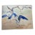 "Seagulls in Flight" Original Contemporary Coastal Scene Painting on Canvas For Sale