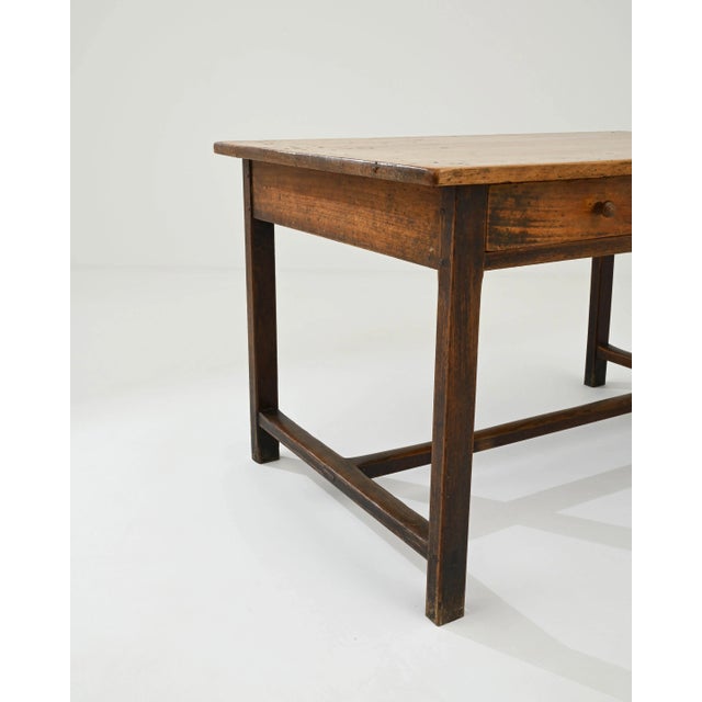 1900s French Wooden Side Table For Sale - Image 11 of 12