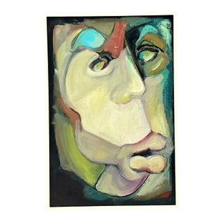 Abstract Expressionist Oil Painting on Canvas For Sale
