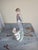 Lladro Lady With Birds Barnyard Scene Figurine For Sale - Image 4 of 7