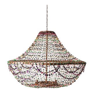 Anthropologie Mercedita Beaded Chandelier For Sale