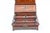 Antique Salesman Sample English Walnut Secretary Bookcase For Sale - Image 4 of 18