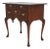 Baker Model 8868 Colonial Williamsburg Walnut Lowboy Dressing Table For Sale