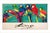 Pop Art 1983 Walasse Ting Colorful Pop Art Parrot Exhibition Poster – Galerie Delaive Amsterdam For Sale - Image 3 of 5