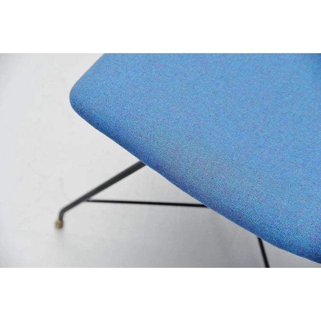 Metal Cosmos Dining Chairs by Augusto Bozzi for Saporiti, Italy, 1954, Set of 6 For Sale - Image 7 of 10