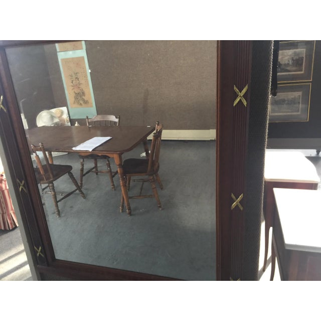 French Trumeau Mirror Hand Painted 72"x41" For Sale In San Francisco - Image 6 of 12