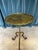 Spanish Gilt Iron Side Table on an Elevated Tripod Base For Sale - Image 9 of 12