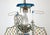 Metal Boat Chandelier with Glass Beads, 1950s For Sale - Image 7 of 11