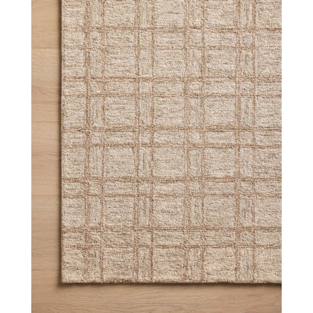 2020s Chris Loves Julia x Loloi Polly Khaki / Sand 7'-9" x 9'-9" Area Rug For Sale - Image 5 of 6