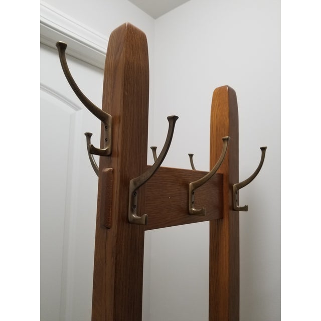 1990s Stickley Hall Tree Chairish