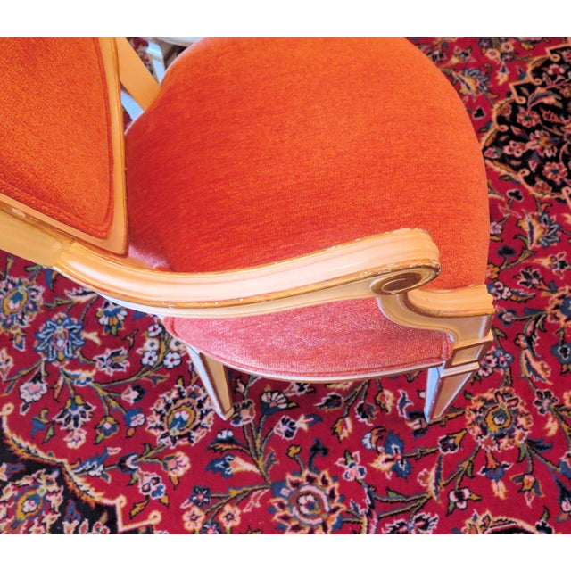 French William Switzer Expertly Re-Creates Louis XVI Bergère Side Chairs For Sale - Image 3 of 9