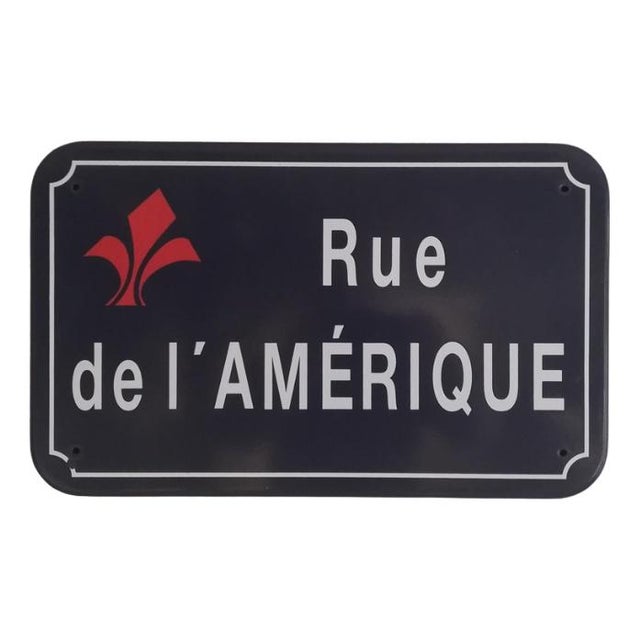French Enamel Street Sign For Sale - Image 9 of 9