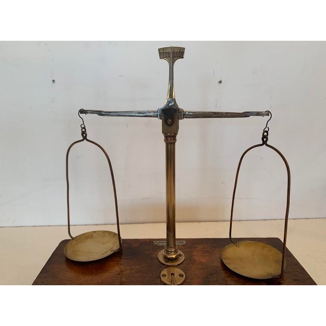Jewelers Balance and Weights, 20th Century, in Good conditions. Designed 1890 to 1919