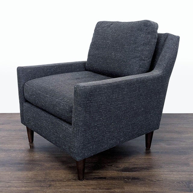 West Elm West Elm Modern Lounge Chair For Sale - Image 4 of 10